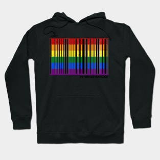 #lgbqt + barcode Hoodie